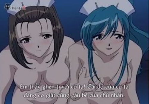 HENTAI - Cùng nhau vui vẻ với hai em y tá tại bệnh viện