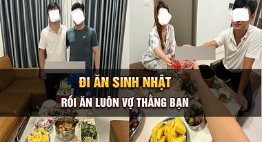 Chăm sóc vợ bạn ngay tiệc sinh nhật - sex Việt Nam
