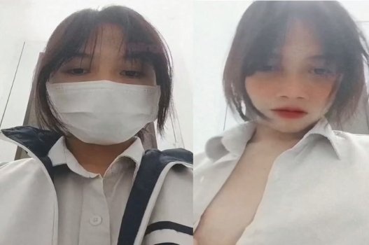 (sex vn) Clip sex nữ sinh sướng điên trong WC