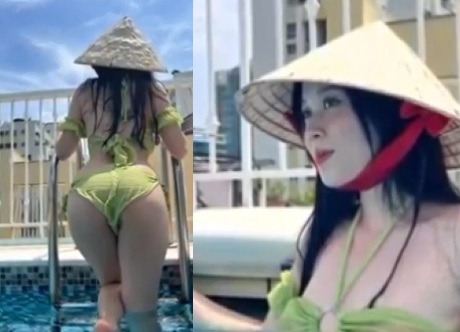 [sex Việt Nam] Cao Thanh Tuyền thèm bú cu ngay hồ bơi