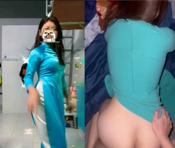 Tấn công dâm dục cô gái áo dài thanh lịch siêu đáng yêu - không che