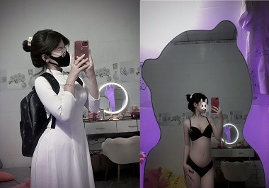 Sex Thu Hiền dáng ngon không tì vết - sex vn