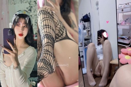 Hà Thoa 2K6 lộ clip lộ hàng cực xinh