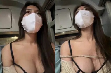 (clip sex) Đi xe bus nứng quá móc lồn thủ dâm