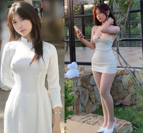 Clip sex nữ sinh chân dài da trắng thích nhảy thoát y - không che