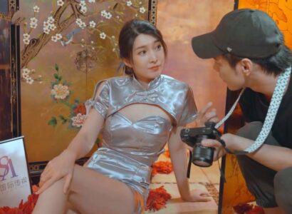 Anh thợ ảnh may mắn được em người mẫu địt cực sung - clip sex