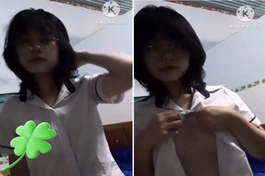 Sex Viet Nữ sinh khoe vú non dâm đãng