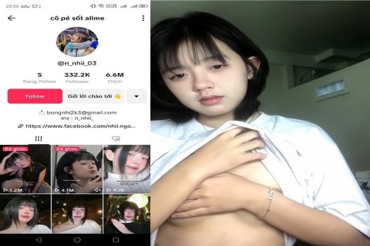[viet69] Đụ tiktoker Ngọc Nhi dâm đãng cực mạnh