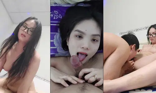 [Sex Viet] Em sinh viên kính cận lộ clip sex với người yêu cũ sau chia tay – Phần 9