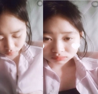 sex clip:Em học sinh bị người yêu lừa khoe vú